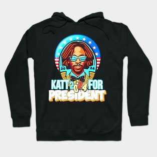 Katt For President Hoodie